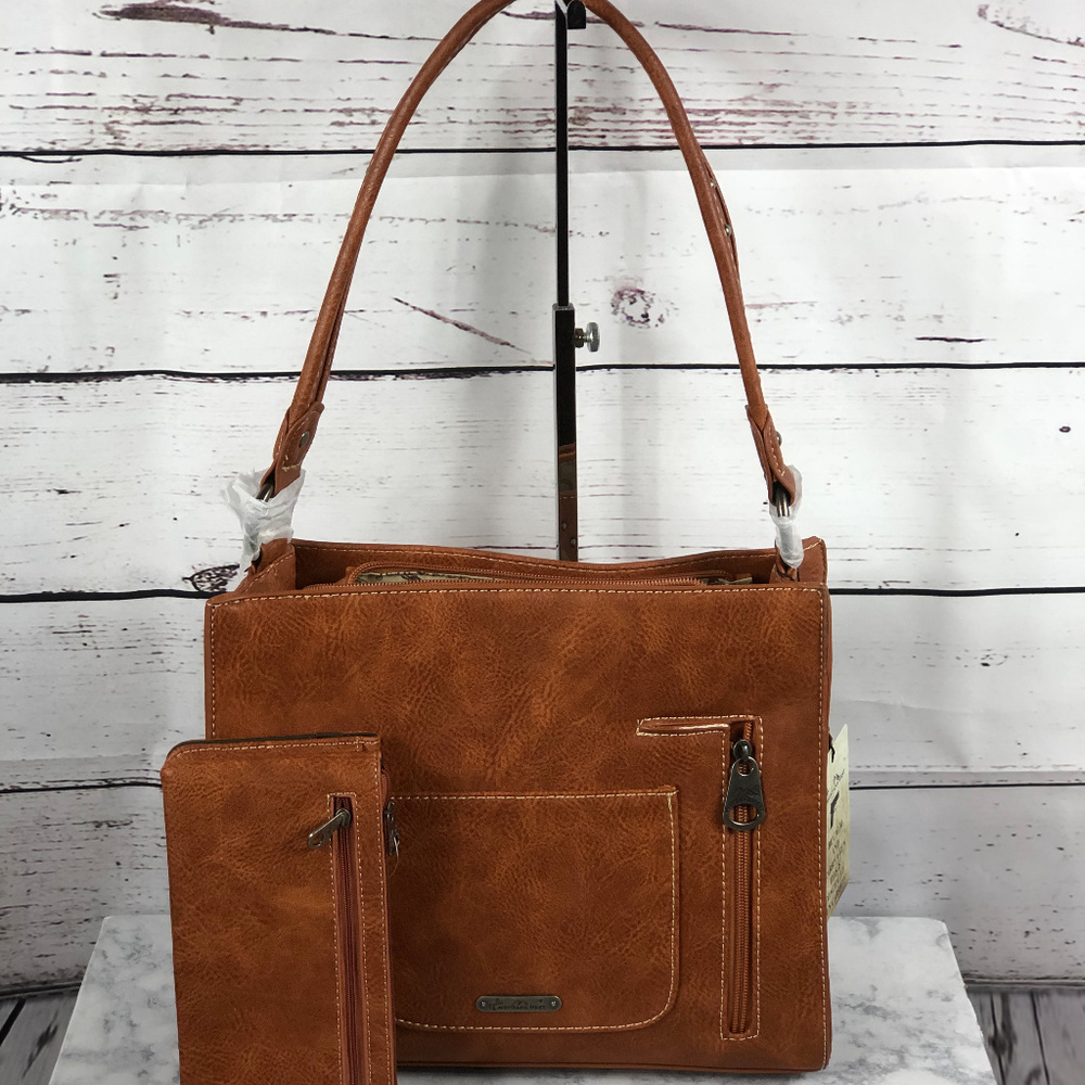 Montana West Aztec Collection Concealed Carry Hobo - Picture 2 of 6